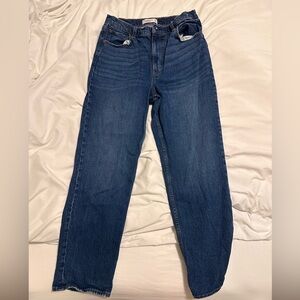 Abercrombie 90s Ultra High Rise Jeans
